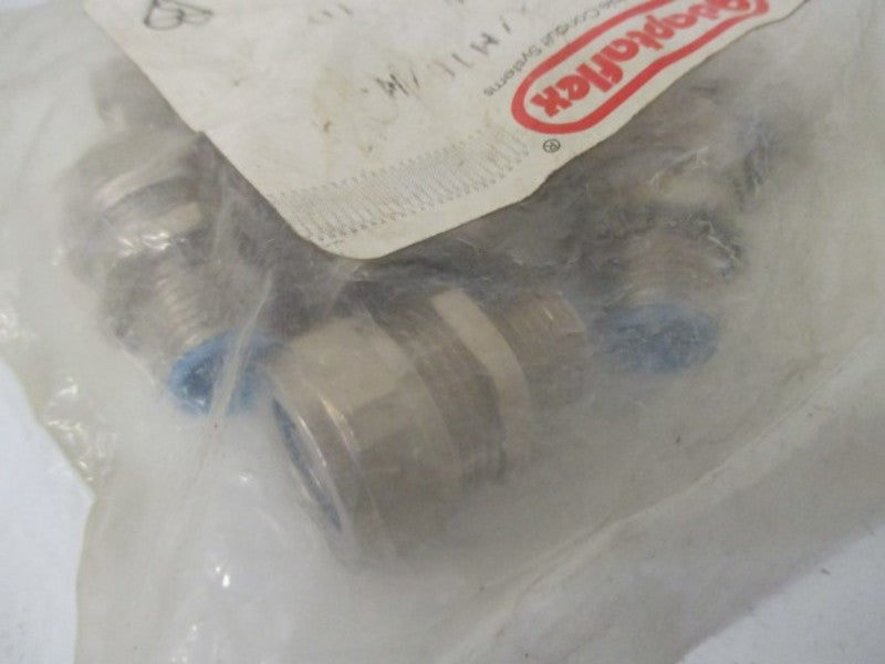 LOT OF 10 ADAPTAFLEX SP12/M16 CONNECTOR TYPE A MALE *NEW IN FACTORY BAG*