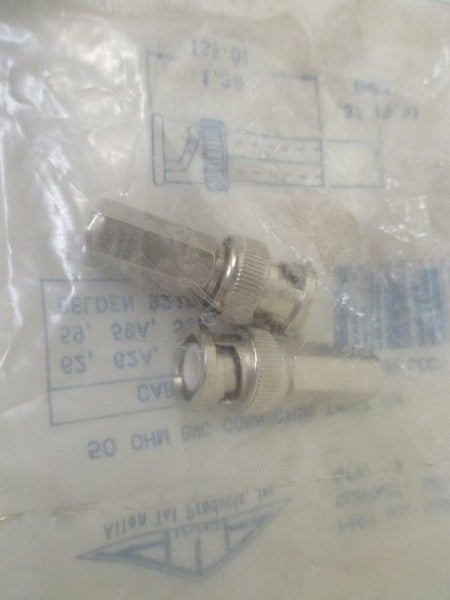 LOT OF 2 ALLEN TEL GBNC60-T CONNECTOR TWIST *NEW IN FACTORY BAG*