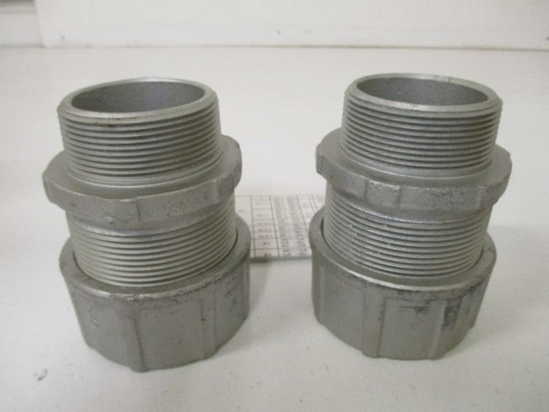 LOT OF 2 COOPER CGFP6915 STRAIGHT BODY MALE THREAD 2" *NEW IN BOX*