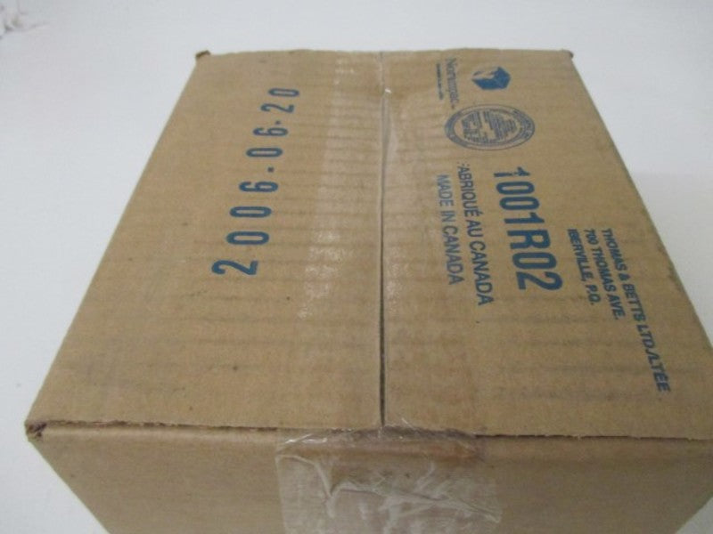 LOT OF 5 THOMAS&BETTS 2565 1-1/2" STRAIN RELIEF CORD CONNECTOR *FACTORY SEALED*