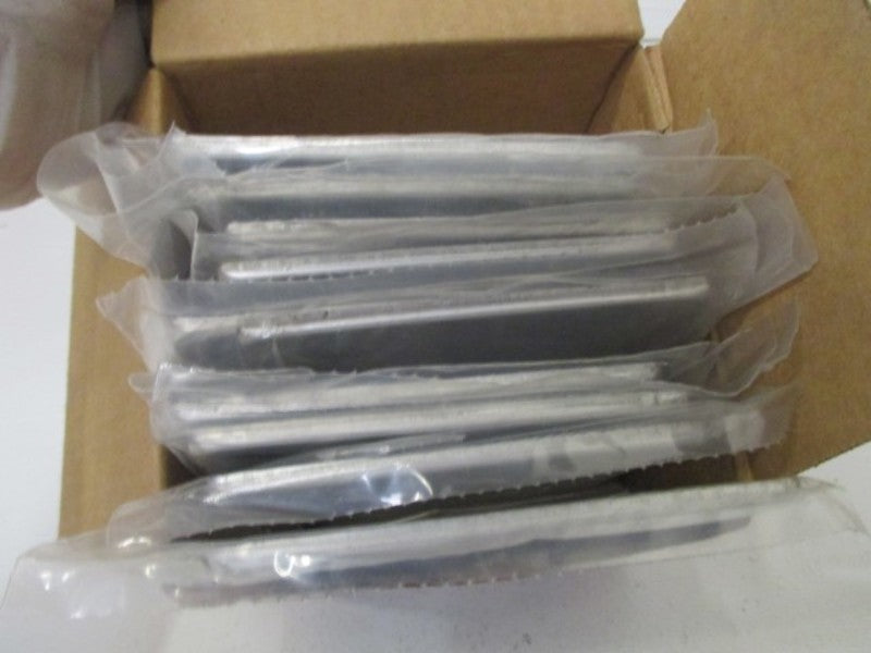 LOT OF 10 HUBBELL 2FB STAMPED ALUMINUM BLANK COVER *NEW IN BOX*