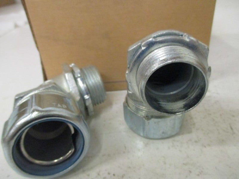 LOT OF 5 THOMAS & BETTS 5254 FLEXIBLE METAL CODUIT CONNECTOR *NEW IN BOX*