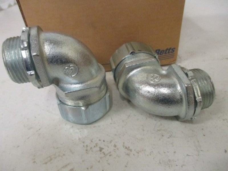 LOT OF 5 THOMAS & BETTS 5254 FLEXIBLE METAL CODUIT CONNECTOR *NEW IN BOX*