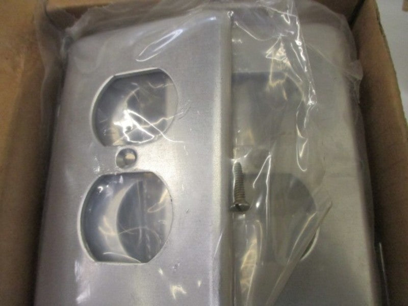 LOT OF 11 HUBBELL 1FA STAMPED ALUMINUM COVER *NEW IN BOX*