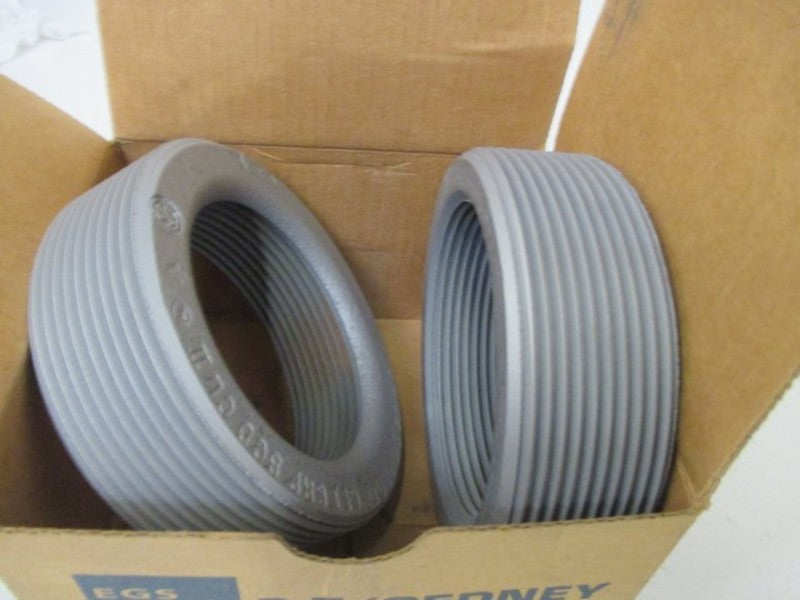 LOT OF 2 EGS RB-356 REDUCERS *NEW IN BOX*