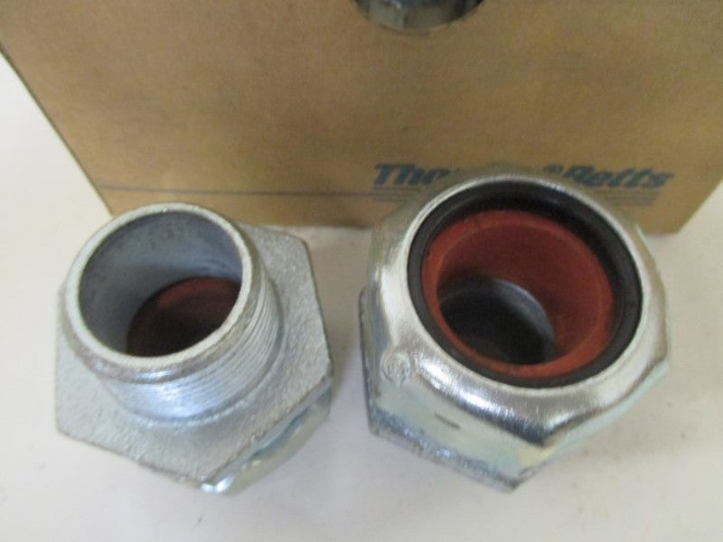 LOT OF 6 THOMAS & BETTS 2548 STRAIN RELIEF CORD CONNECTOR 1" *NEW IN BOX*