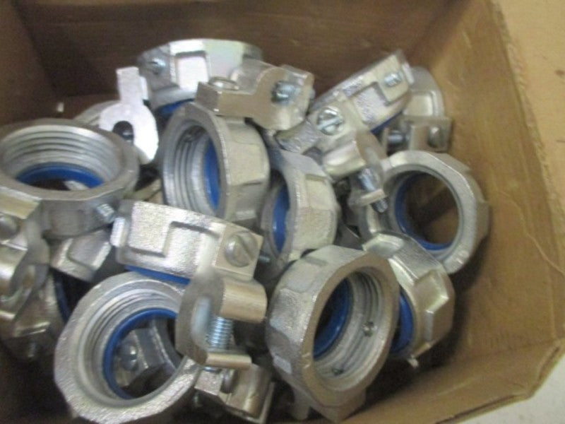 LOT OF 22 THOMAS & BETTS 3872 1" GROUNDING BUSHING INSULATED *NEW IN BOX*