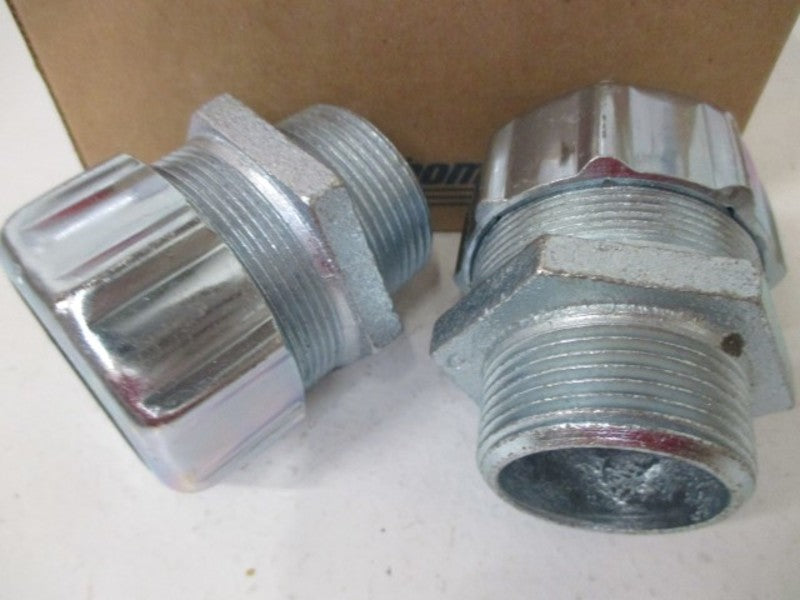 LOT OF 5 THOMAS & BETTS 2556 1-1/4" STRAIN RELIEF CONNECTOR *NEW IN BOX*