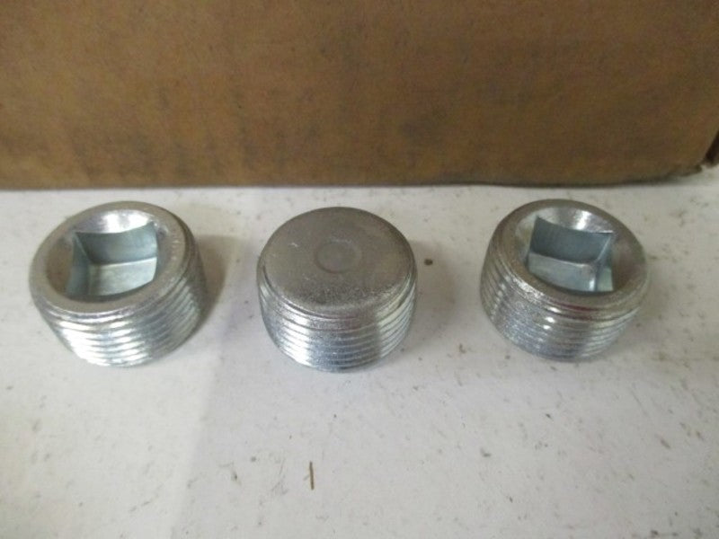 LOT OF 47 CROUSE-HINDS PLG2 RECESSED PIPE PLUG 3/4" *NEW IN BOX*