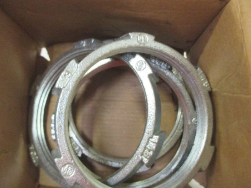 LOT OF 4 THOMAS & BETTS 148 3" LOCKNUT *NEW IN BOX*