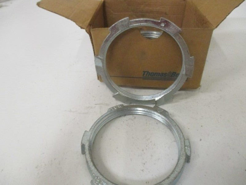 LOT OF 4 THOMAS & BETTS 148 3" LOCKNUT *NEW IN BOX*
