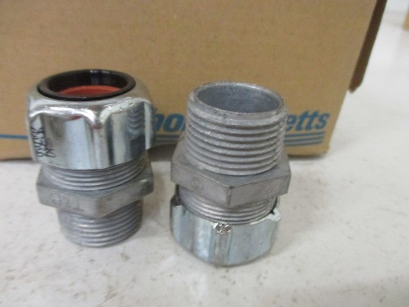 LOT OF 10 THOMAS & BETTS 2534 3/4" STRAIN RELIEF CORD CONNECTOR *NEW IN BOX*