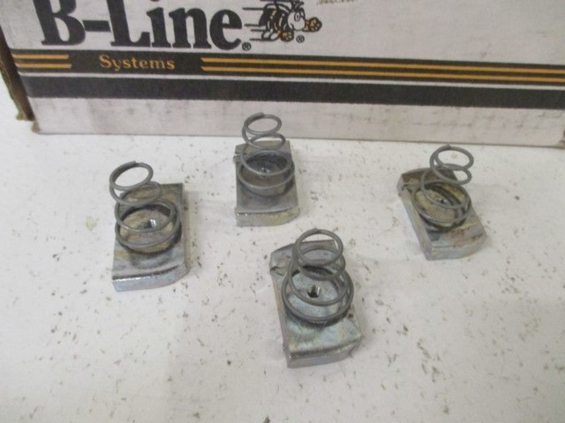 LOT OF 100 B-LINE N521 ZN SPRING NUT *NEW IN BOX*