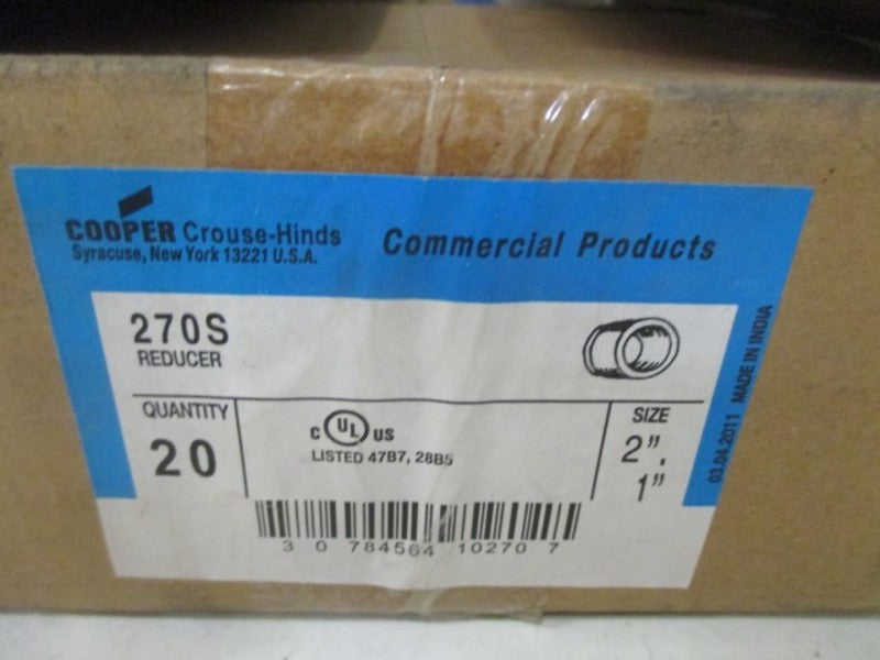 LOT OF 5 COOPER 270S REDUCER *NEW IN BOX*