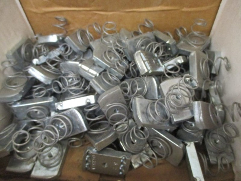 LOT OF 67 B-LINE N522(#10-24) ZN LOCKNUT AND SPRING *NEW IN BOX*