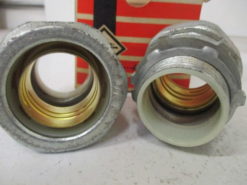 LOT OF 2 EFCOR 11-150B LIQUID TIRE CONNECTOR INSULATED THROAT *NEW IN BOX*