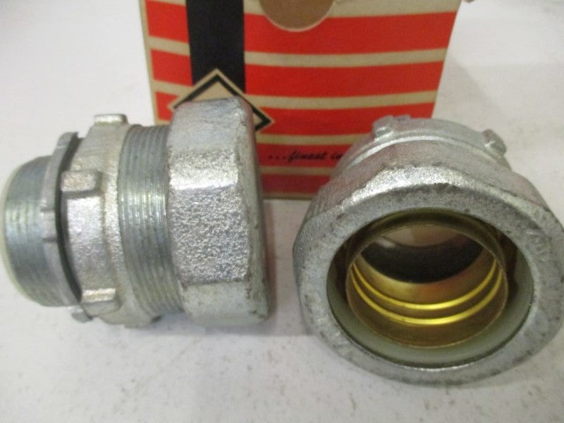LOT OF 2 EFCOR 11-150B LIQUID TIRE CONNECTOR INSULATED THROAT *NEW IN BOX*