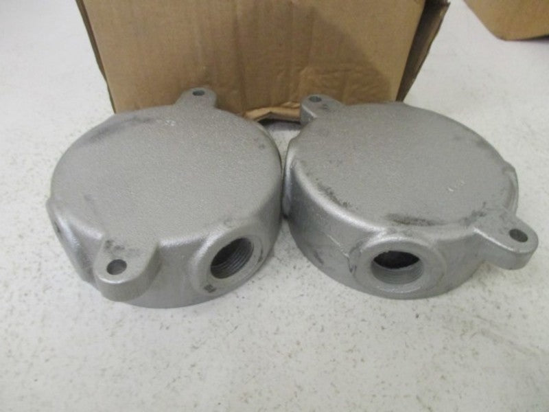 LOT OF 2 CROUSE-HINDS GRFX219 OUTLET BOX *NEW IN BOX*