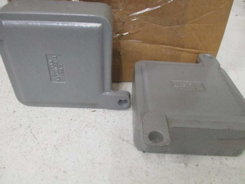 LOT OF 8 HUBBELL 2FS DEVICE BOX 2 GANG *NEW IN BOX*