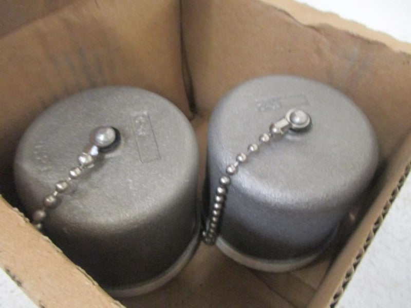 LOT OF 2 COOPER CPK34 PLUG CAPS *NEW IN BOX*