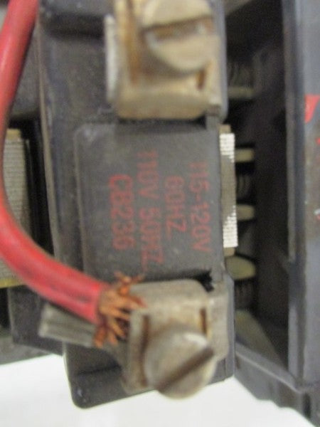 ALLEN BRADLEY SIZE 0 505-AOD SER. C REVERSING STARTER (AS PICTURED) * USED *