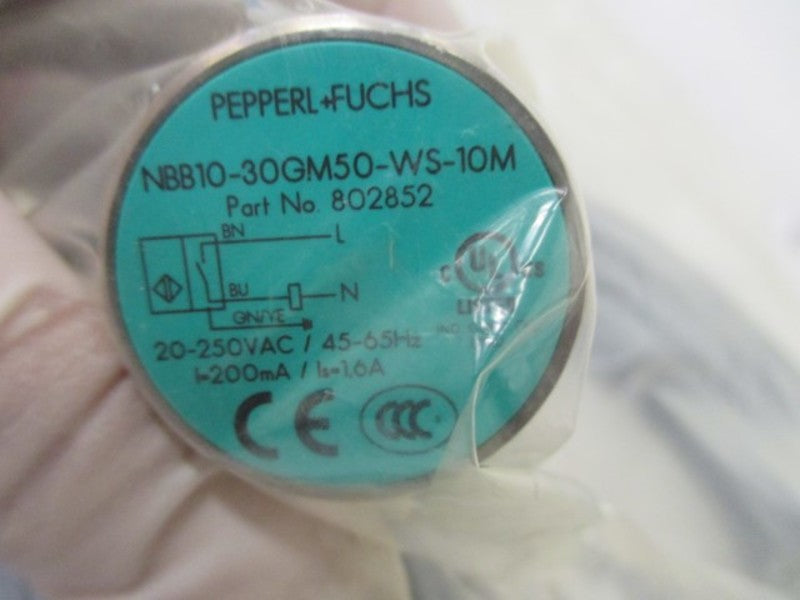 PEPPERL+FUCHS NBB10-30GM50-WS-10M INDUCTIVE AC * NEW IN FACTORY BAG *