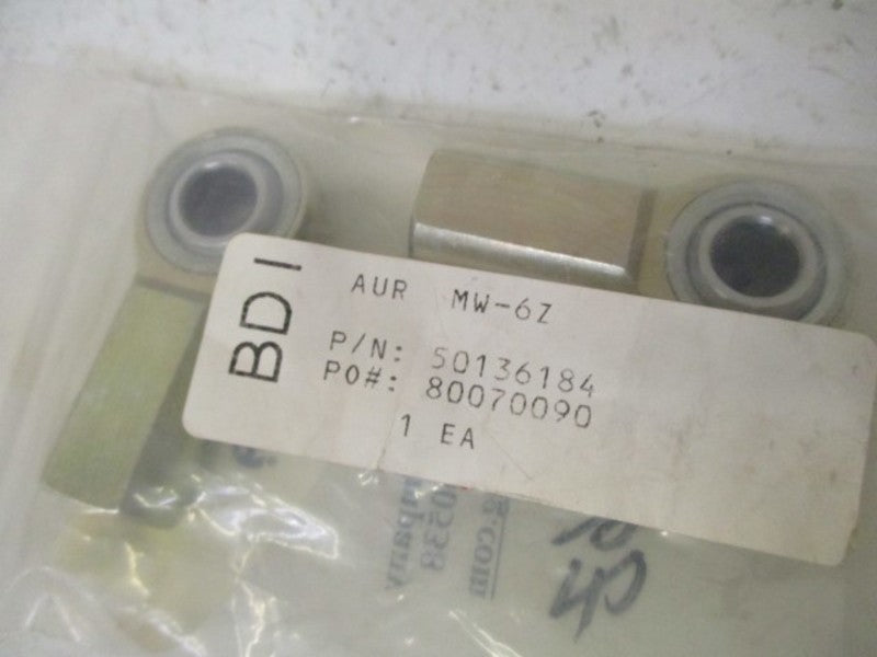 LOT OF 2 AURORA MW-6Z ROD END FEMALE 3/8" *NEW NO BOX*