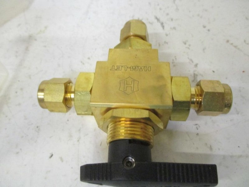 PLITEK H6800BL1/4PST 3-WAY VALVE * NEW IN ORIGINAL PACKAGE *
