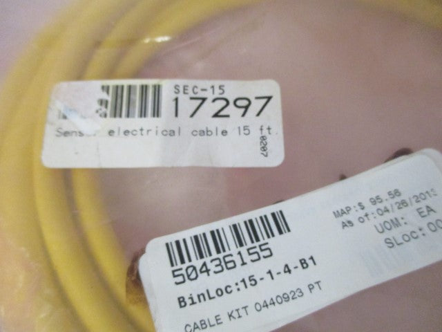 TRI-TRONICS SEC-15 SENSOR ELECTRICAL CABLE * NEW IN BAG *