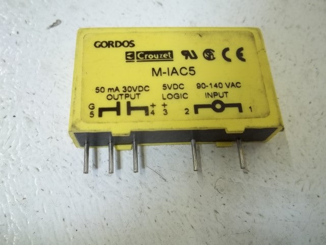 LOT OF 3 GORDOS M-IAC5 MODULE *USED*
