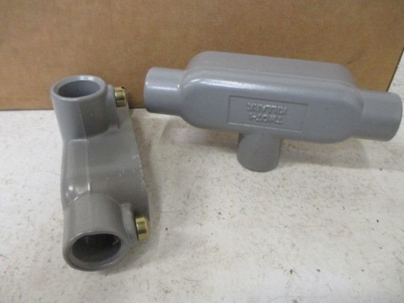 LOT OF 10 KILLARK TWOT-1 THINWALL CONDUIT BODY 1/2" *NEW IN BOX*