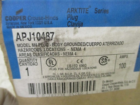 CROUSE HINDS APJ10487 * NEW IN BOX *