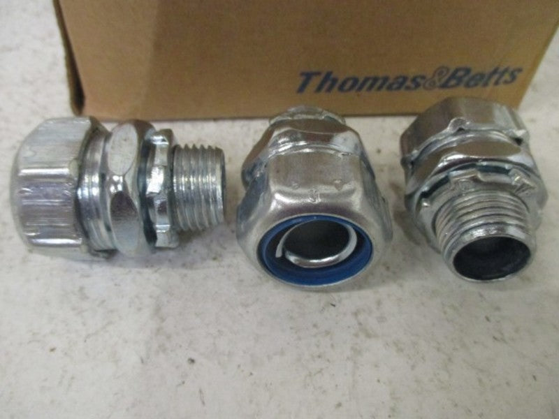 LOT OF 25 THOMAS & BETTS 5232 LIQUIDTITE 1/2" FLEXIBLE CONNECTOR *NEW IN BOX*