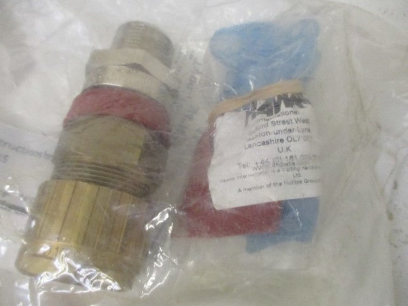 HAWKE 753 SIZE B MARINE SHIPBOARD CABLE SEALING FITTING * NEW IN FACTORY BAG *