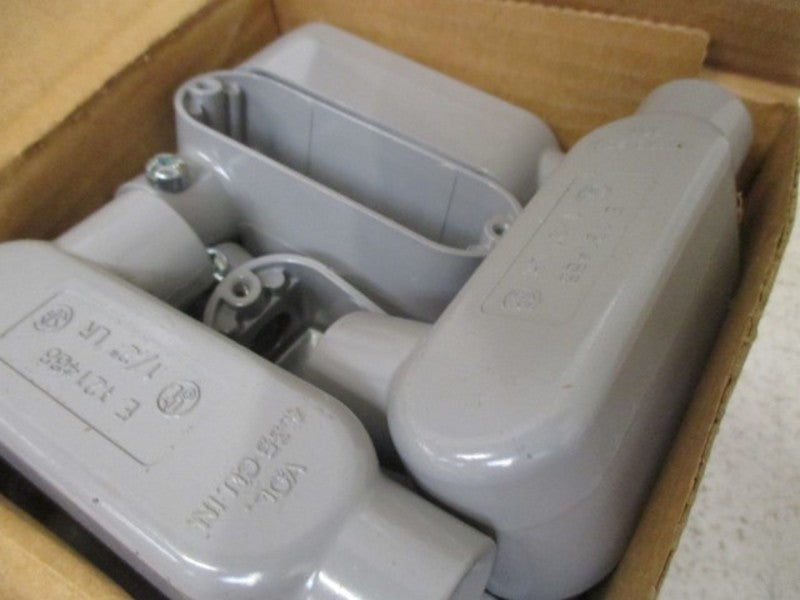 LOT OF 10 BRIDGEPORT LR-31 CONDUIT BODY 1/2" *NEW IN BOX*