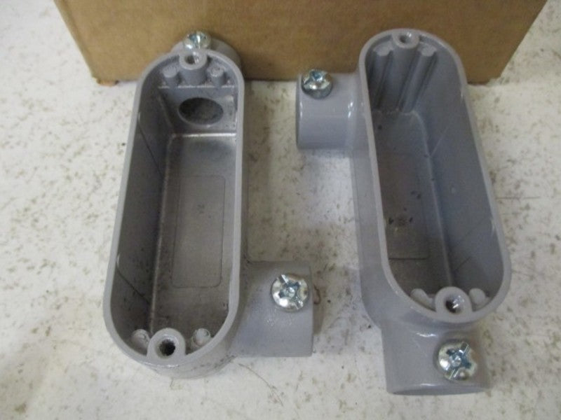 LOT OF 10 BRIDGEPORT LR-31 CONDUIT BODY 1/2" *NEW IN BOX*