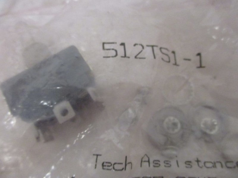 MICROSWITCH 512TS1-1 TOGGLE SWITCH * NEW IN FACTORY BAG *