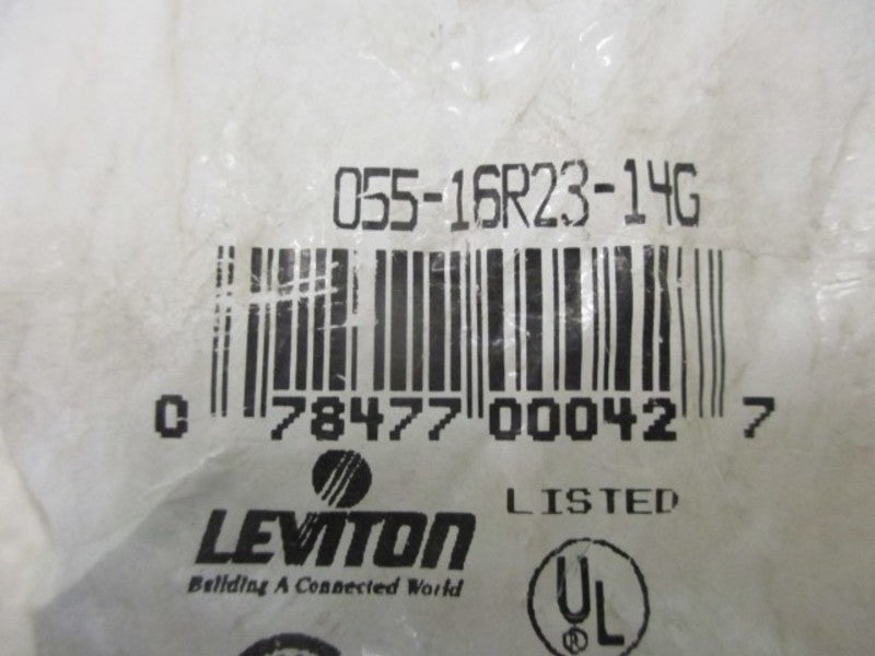 LEVITON 055-16R23-14G INDUSTRIAL WIRING DEVICE * NEW IN FACTORY BAG *