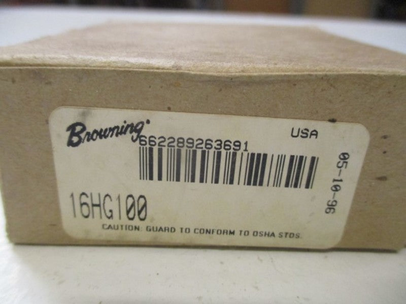 BROWNING 1056811 16HG100 TIMING BELT PULLEY 1" * FACTORY SEALED *