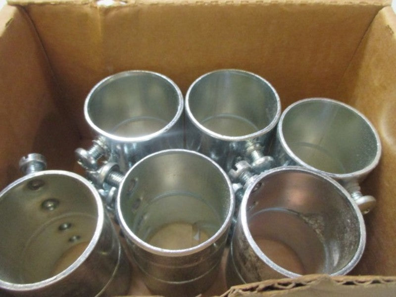 LOT OF 6 RACO 2025 SCREW TYPE COUPLING 1-1/4" *NEW IN BOX*