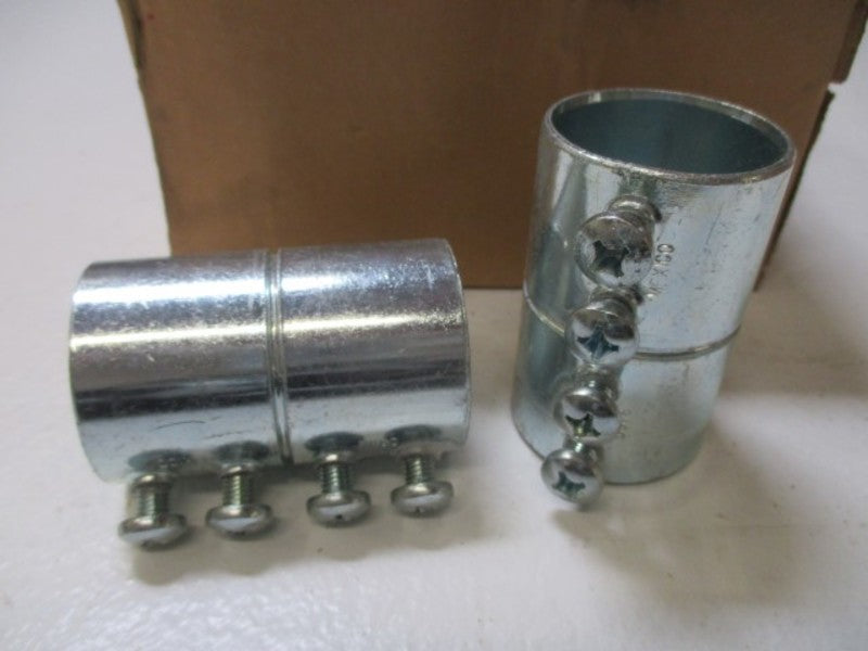 LOT OF 6 RACO 2025 SCREW TYPE COUPLING 1-1/4" *NEW IN BOX*