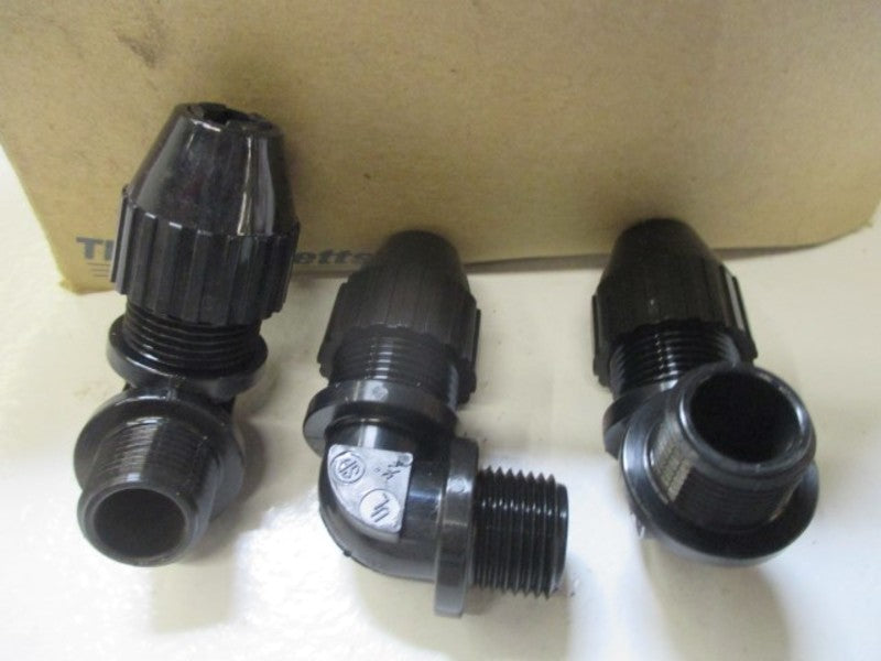 LOT OF 21 THOMAS & BETTS 2681 NON-METAL WATER TIGHT CONNECTOR 1/2" *NEW IN BOX*