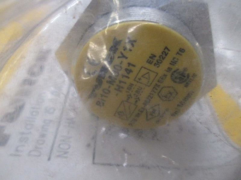 TURCK BI10-M30-Y1X-H1141 METAL BARREL W/CONNECTOR * NEW IN FACTORY BAG *