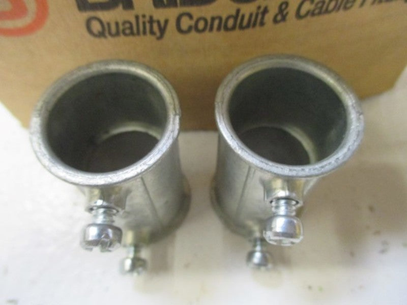 LOT OF 21 BRIDGEPORT 241-DC3 EMT COUPLING *NEW IN BOX*