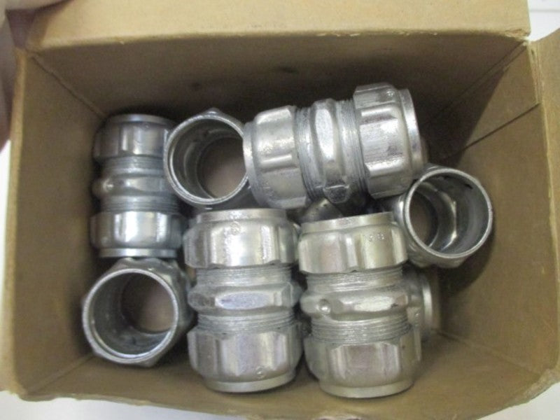 LOT OF 10 THOMAS & BETTS 5320 CONNECTOR 1" EMT COUPLING *NEW IN BOX*