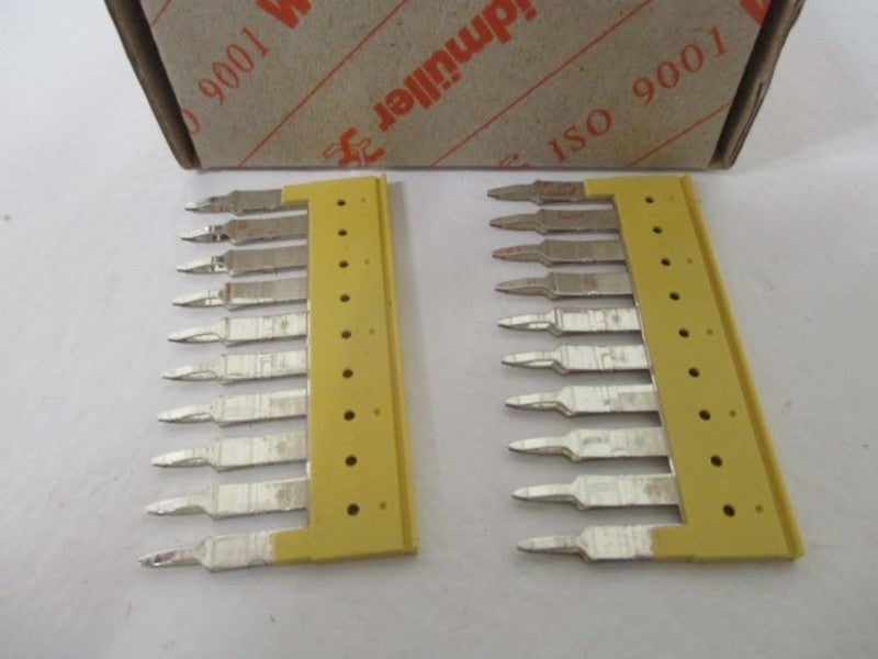 LOT OF 20 WEIDMULLER 1609030000 ZQV 4/10 GE *NEW IN BOX*