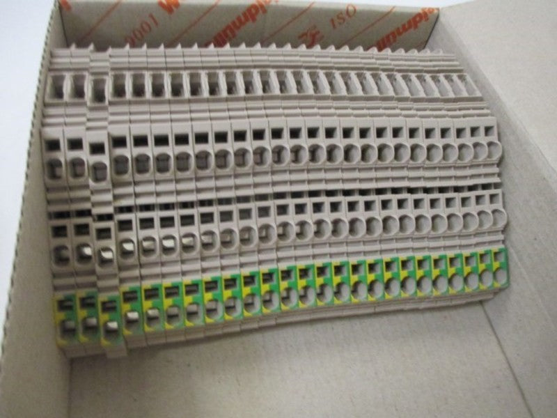 LOT OF 25 WEIDMULLER 1763190000 ZDL 2.5/SI/DU/PE LD 36V *NEW IN BOX*