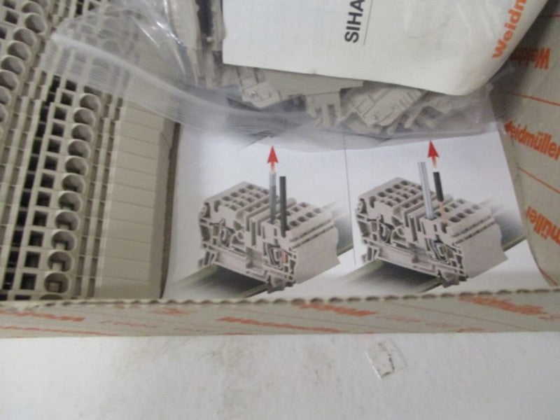 LOT OF 25 1763180000 ZDL 2.5/SI/DU TERMINAL BLOCK *NEW IN BOX*