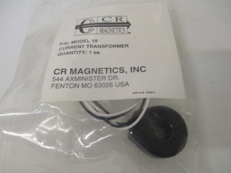 CCR MODEL 19 CURRENT TRANSFORMER * NEW IN FACTORY BAG *