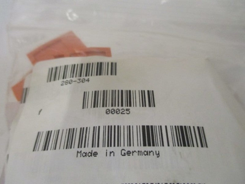 LOT OF 25 280-304 END PLATE *NEW NO BOX*